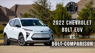 2022 Chevrolet Bolt EUV vs Bolt Comparison [upl. by Loraine]