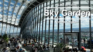 LONDON SKY GARDEN  FREE City Viewing Terrace  Step by Step Guide [upl. by Kreager]