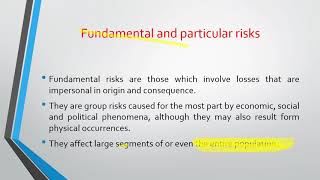 IC 01 Chapter 1 Risk Management Part 2 [upl. by Nagey]