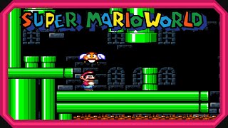 Super Mario World Chronicles 🦖 Bowsers Castle 100HackPlaythroughEnglishHD [upl. by Yehus]