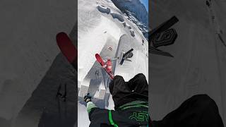 POV of Kim Gubser’s World Record WorldRecord Skiing [upl. by Moss]