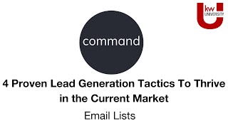 4 Proven Lead Generation Tactics  Email Lists [upl. by Robertson14]