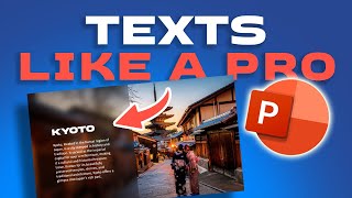 Add TEXTS like a PRO in PowerPoint 4 CREATIVE WAYS Step by Step 😊 [upl. by Walther]