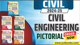 CIVIL PICTORIAL COMBO  CIVIL BEST BOOK  CIVIL ENGINEERING BOOK [upl. by Anialem547]