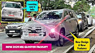 2024 New MG Gloster Facelift Launching Soon in india 🔥 Toyota Fortuner Killer 🔥 New Looks amp Features [upl. by Fredella]