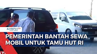 Pemerintah Bantah Sewa Mobil Rp25 Juta per Unit untuk Tamu HUT RI di IKN Transportasi Pakai Bus [upl. by Woodhead464]