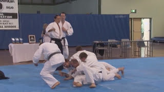 Aikido Yoshinkan Brisbane Dojo Mori Shihan 7th Dan 2012 合気道養神館 「塩田剛三渋川剛気 最後の内弟子」 森道治 師範 [upl. by Iramo730]