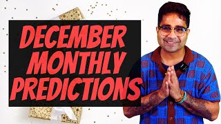 December Monthly Predictions  All Rising Signs njshivoham GISTTClips [upl. by Llemert911]