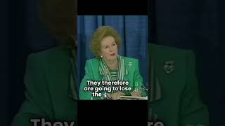 Margaret Thatcher DESTROYS Protectionism [upl. by Gershom672]