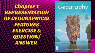 CH 1 REPRESENTATION OF GEOGRAPHICAL FEATURES EXERCISE amp QA GEOGRAPHYCLASS 8 ICSE BOARD [upl. by Nevaj884]