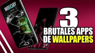 TOP 3 APPS WALLPAPERS EN 4K Y FONDOS CON MOVIMIENTO SÚPER HEROES PAISAJES Y DARK WALLPAPRES ✅ 👌 [upl. by Elia]