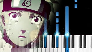 Naruto  Grief and Sorrow  Piano Tutorial [upl. by Oiruam]