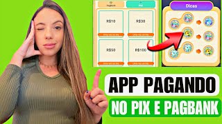 APP QUE DA DINHEIRO E PAGA NO PIX E PAGBANK EM 2024  receba em minutos [upl. by Eiahpets]