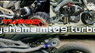 MT09 Turbo carbon can option [upl. by Fidele]