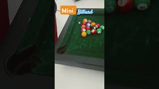 Mini billiard videoviral fyp billiard gaming shortsviral wonderfulindonesia [upl. by Azmuh]