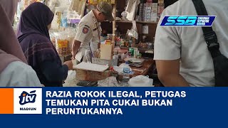 MAGETAN  Razia Rokok Ilegal Petugas Temukan Pita Cukai Bukan Peruntukannya [upl. by German708]