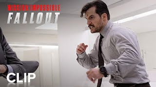 MISSION IMPOSSIBLE  FALLOUT  quotBathroom Fightquot Clip  Paramount Movies [upl. by Eikcuhc]