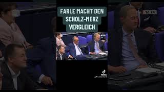 FARLE WÜRDE LIEBER SCHOLZ STATT MERZ WÄHLEN💥⚡️ [upl. by Esiom878]