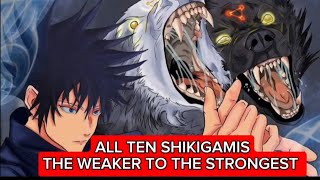 Ranking Megumi’s Shikigami from Weakest to Strongest  Jujutsu Kaisen Explained [upl. by Westbrooke742]