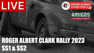 LIVE Roger Albert Clark Rally 2023  Stage 1 amp 2 [upl. by Marabel12]