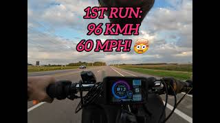 Ebike Goes 63 MPH [upl. by Rehctaht]