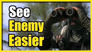 How to See Enemies Easier with Settings in COD Black Ops 6 Best Tutorial [upl. by Imoian]