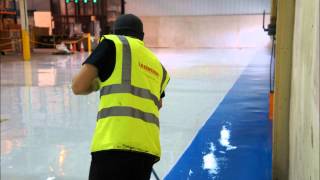 Altro self levelling epoxy floor amp coatings  fast installation [upl. by Hsiri]