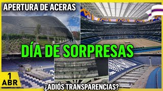 💥 VUELVE LA ACCIÓN ⚠️OBRAS del SANTIAGO BERNABÉU 1 Abril 2024 [upl. by Katlaps]