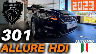 🦁 PEUGEOT 301 ALLURE HDi 2023  transmisión Manual  FICHA TÉCNICA [upl. by Beale787]