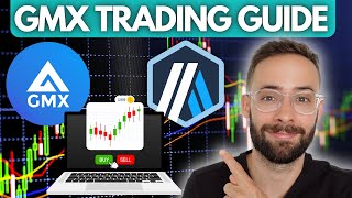 GMX Trading Tutorial Leveraged Crypto Options Trading [upl. by Dyoll299]