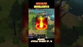 SNEAKY INVOKER 13hp Left quotWhy Whole Enemy Team in Midquot  Stream Moments dota2 invoker [upl. by Mal105]