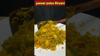 Paneer Biryani Recipe Biryani  Paneer masala ytshorts ytshort youtubeshorts [upl. by Ubald]