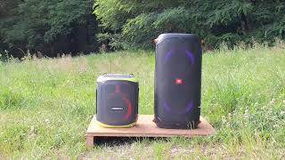 Hopestar Party130 vs JBL Partybox110 outdoors 120W vs 160W [upl. by Sontag]