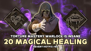 20 Magical Healing ABSOLUTELY COOKS  Warlock Build  Dark and Darker Gameplay 🤡 [upl. by Gruber]