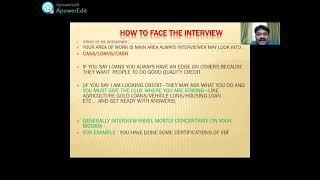 Tips for Interview by Mr Ravikumar Clerical to Officer [upl. by Doowrehs]