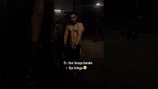 Biceps dont grow on trees🔥💪youtubevideo motivation shorts videogymgoer dietlife funny 💪🔥👀🙌 [upl. by Ysus]