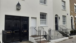 Beautiful Belgravia Homes Ebury Street Bourne Street  London Architecture [upl. by Lamrouex]