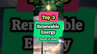 Top 3 renewable energy stocks india  best green energy stocks shortsfeed yt investing shorts [upl. by Ellga]