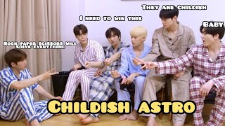 Astro 아스트로 Being Childish [upl. by Artenek]