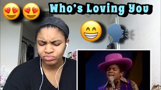 THE JACKSON FIVE “ Who’s Loving You “  Reaction 😁😍 [upl. by Nortna]