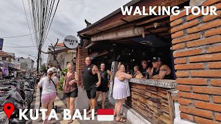 Bali Walking Update  Beautiful Sunny Day At KUTA Bali Today Walking Tour Garlic Lane to Kuta Beach [upl. by Attenej507]