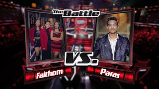 Faithom Vs Paras quotMaya Jalaimaquot  The Voice of Nepal Season 5 2023 [upl. by Reis]