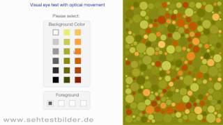 Interaktiver RotGrünSchwäche Sehtest [upl. by Ahsielat190]