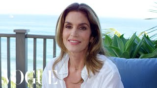 73 Questions With Cindy Crawford  Vogue [upl. by Attesor852]