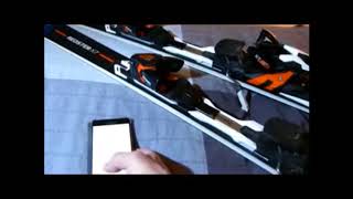 Réglage des fixations XT12 sur skis Atomic Redster [upl. by Saidel]