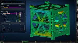 CubeSat Modal Analysis with MSC Apex [upl. by Aimerej]