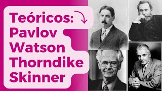 Pavlov Watson Thorndike e Skinner  RESUMÃO [upl. by Ennavoj]