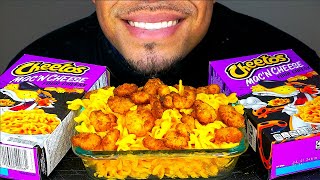 ASMR CHEETOS MAC N CHEESE MUKBANG EATING SHOW SOUNDS MUKBAN NO TALKING [upl. by Ahsen]