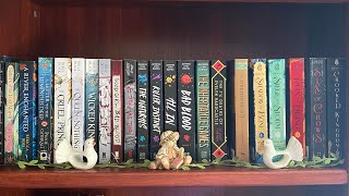 Bookshelf Tour ASMR 📚💕 [upl. by Ailisab]