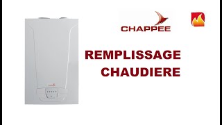 Comment remettre de la pression dans une chaudière Chappee [upl. by Aihtyc]